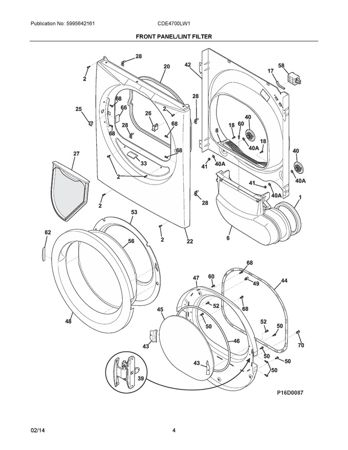 Diagram for CDE4700LW1
