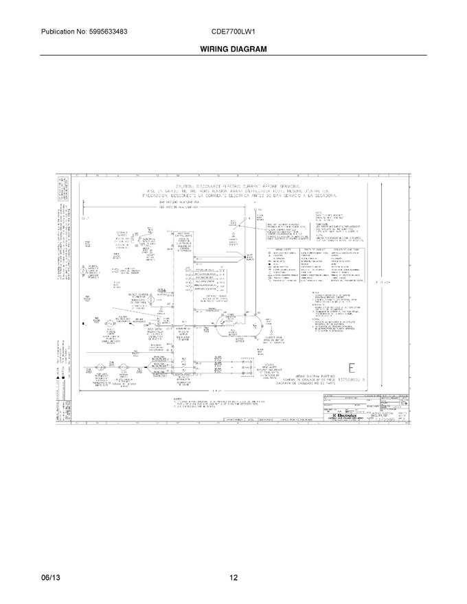 Diagram for CDE7700LW1