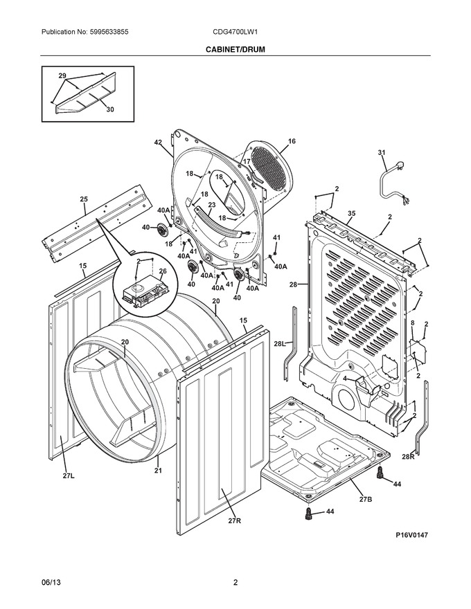 Diagram for CDG4700LW1