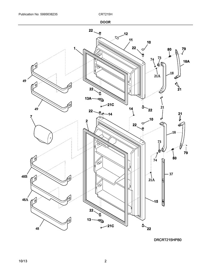 Diagram for CRT215HPW0