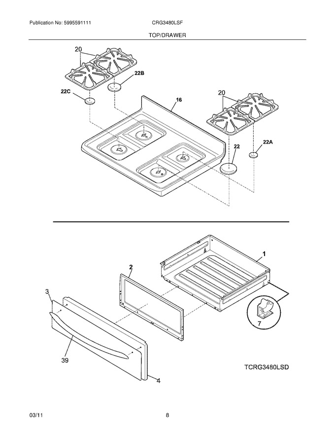 Diagram for CRG3480LSF