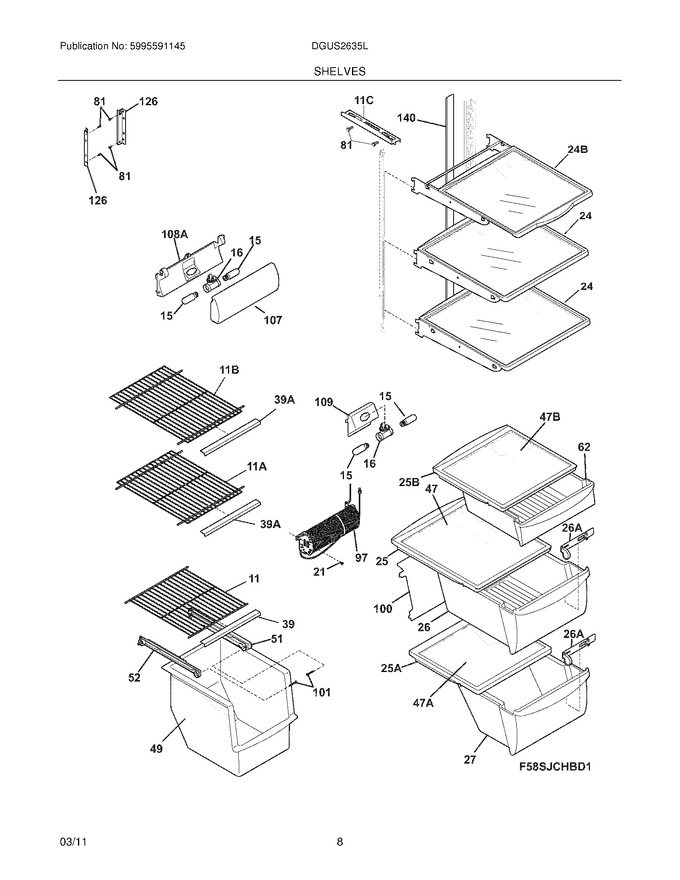 Diagram for DGUS2635LE1