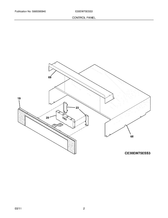 Diagram for E30EW75ESS3