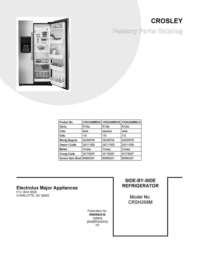 Diagram for CRSH268MWCA