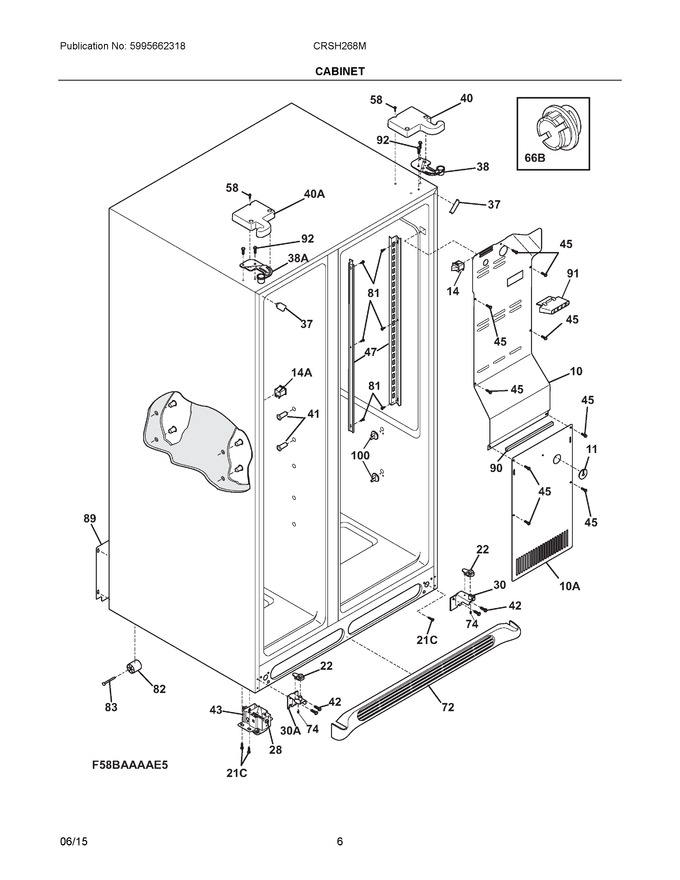 Diagram for CRSH268MWCA