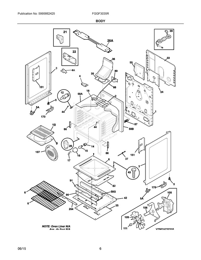 Diagram for FGGF3035RBA