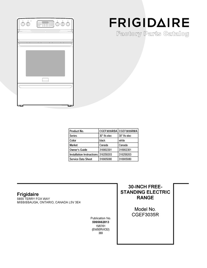 Diagram for CGEF3035RBA