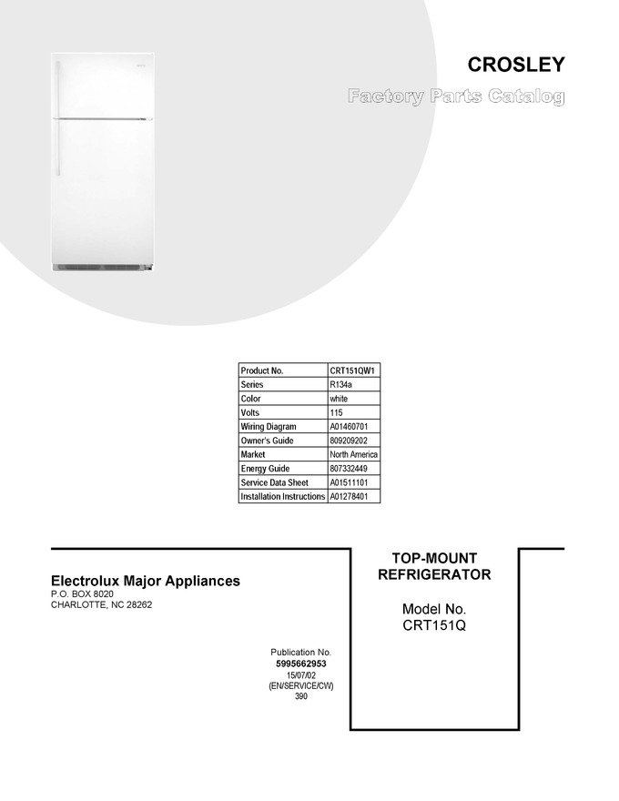 Diagram for CRT151QW1