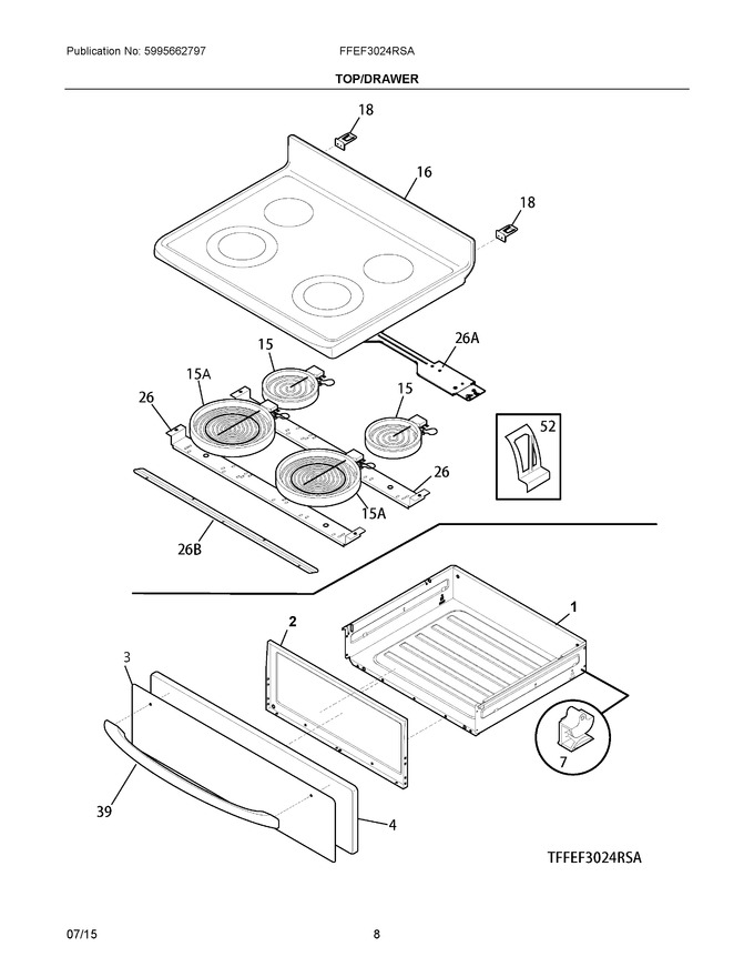 Diagram for FFEF3024RSA
