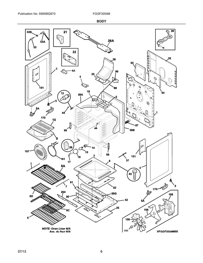 Diagram for FGGF3054MBF