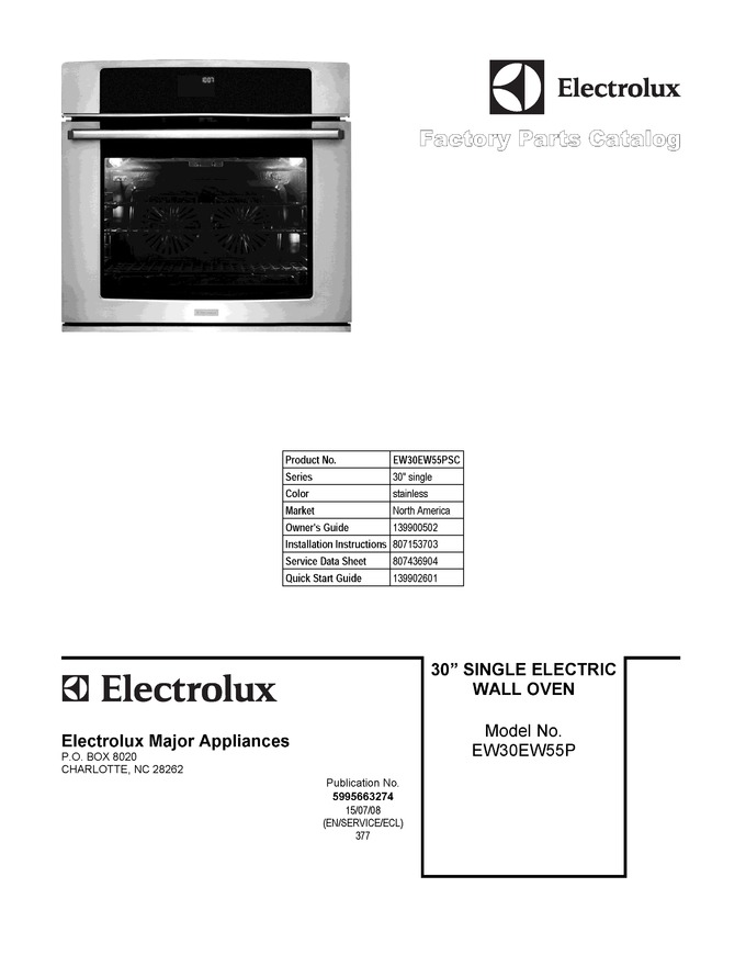 Diagram for EW30EW55PSC