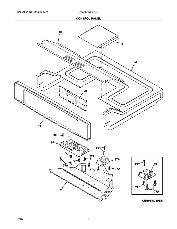 Diagram for EW30EW55PSC