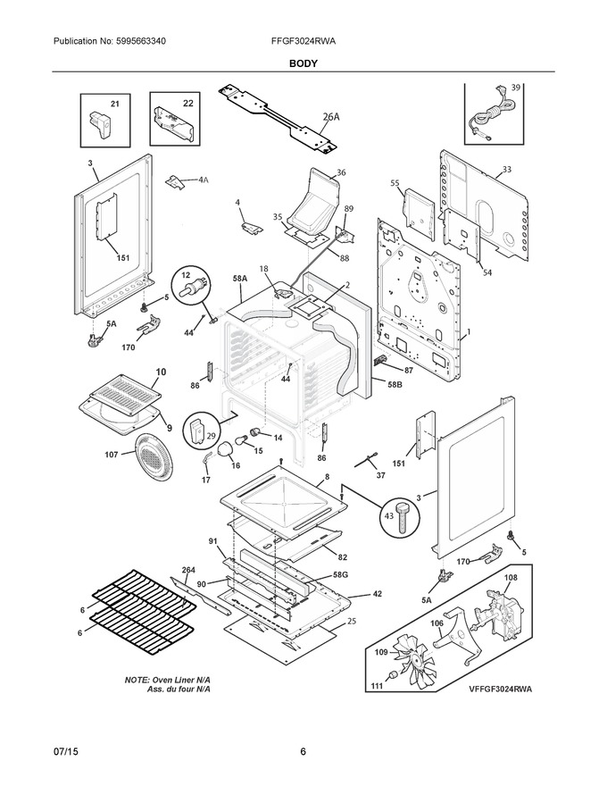 Diagram for FFGF3024RWA