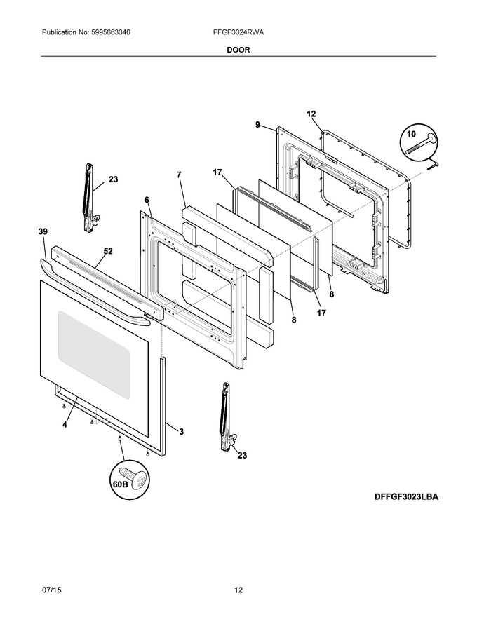 Diagram for FFGF3024RWA