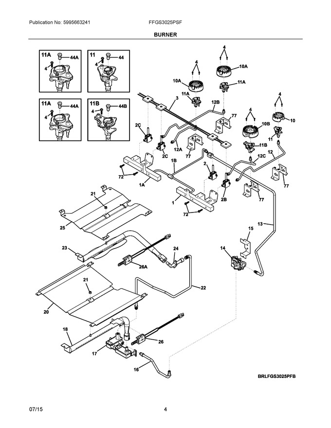 Diagram for FFGS3025PSF