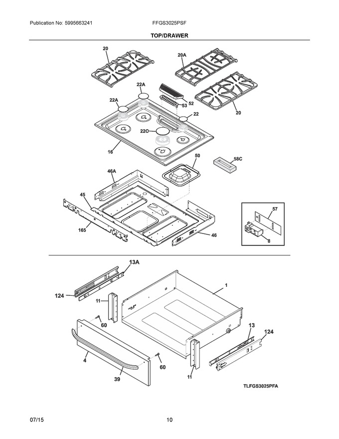 Diagram for FFGS3025PSF
