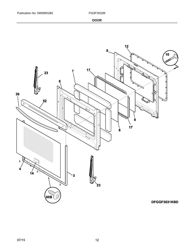 Diagram for FGGF3032MWE