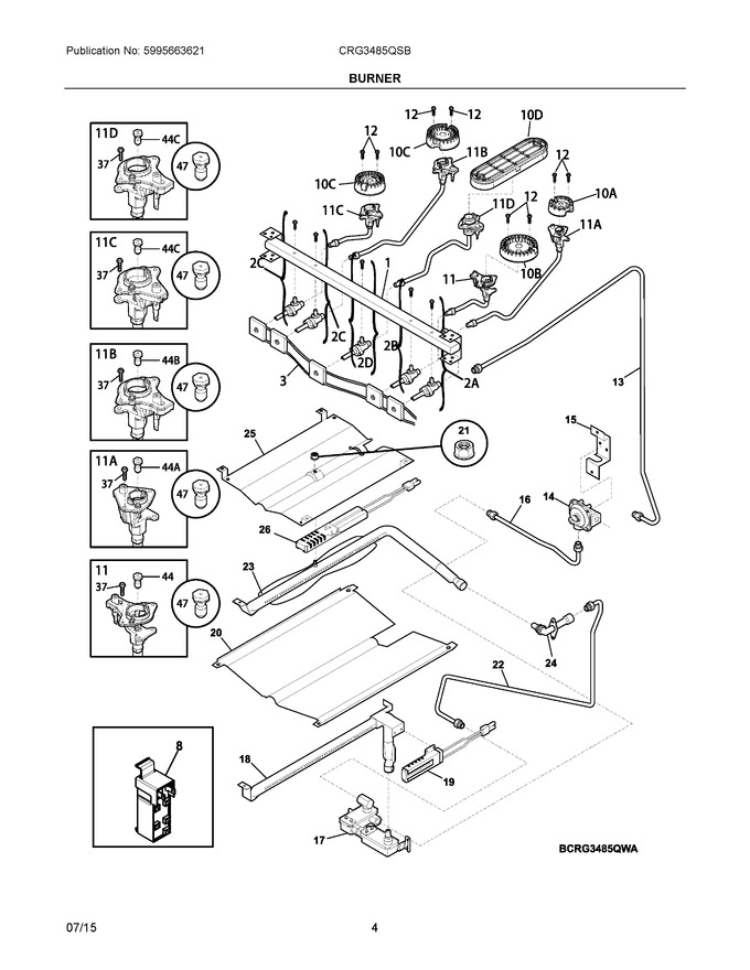 Diagram for CRG3485QSB