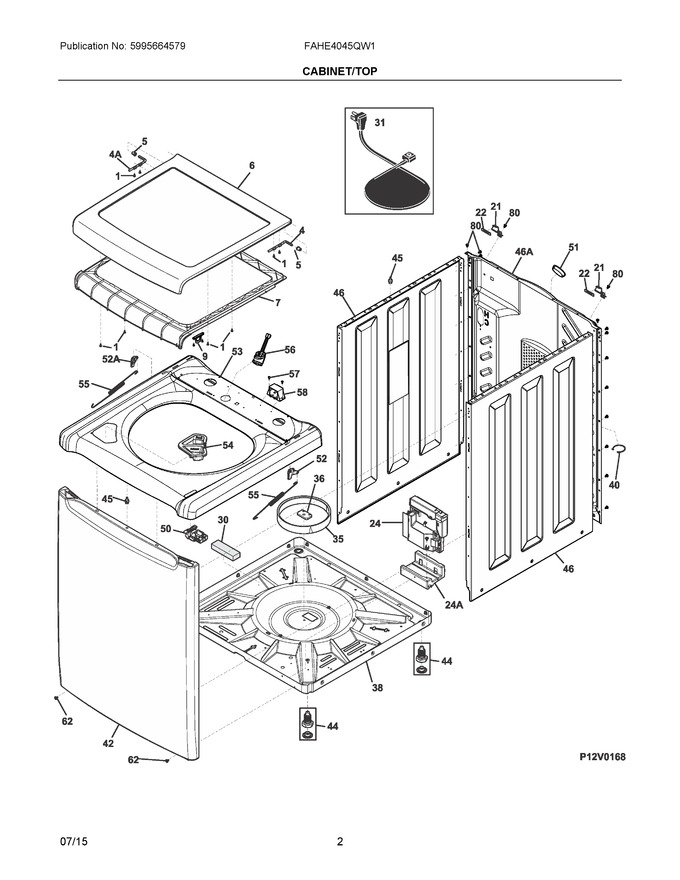 Diagram for FAHE4045QW1