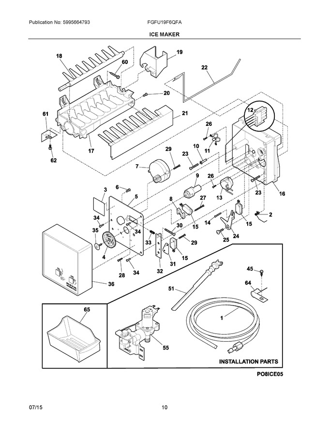 Diagram for FGFU19F6QFA