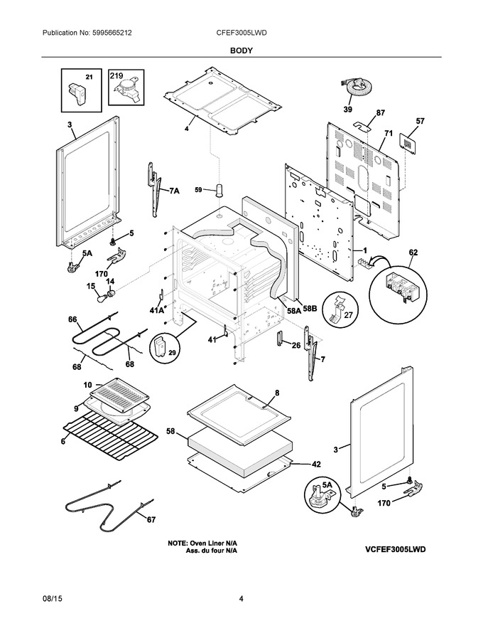 Diagram for CFEF3005LWD