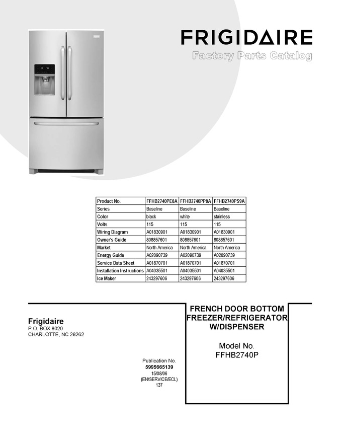 Diagram for FFHB2740PS9A