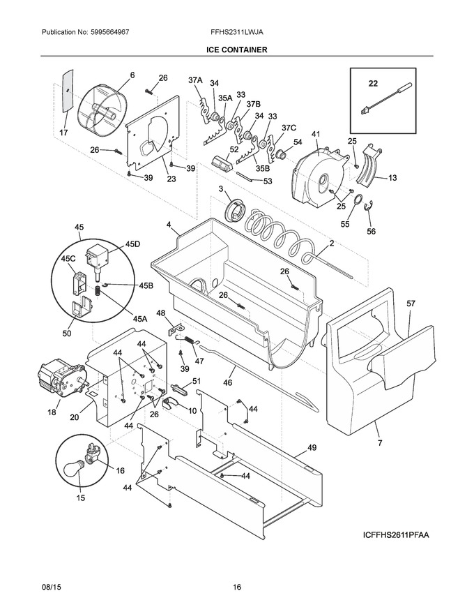 Diagram for FFHS2311LWJA
