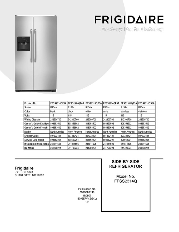 Diagram for FFSS2314QE6A