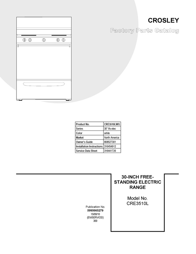 Diagram for CRE3510LWG