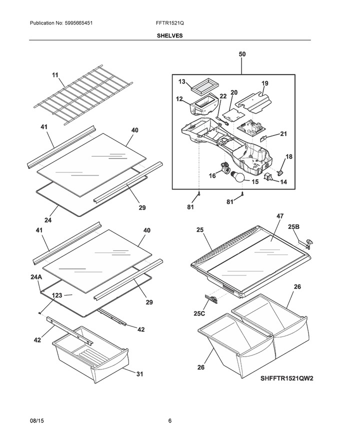 Diagram for FFTR1521QW2
