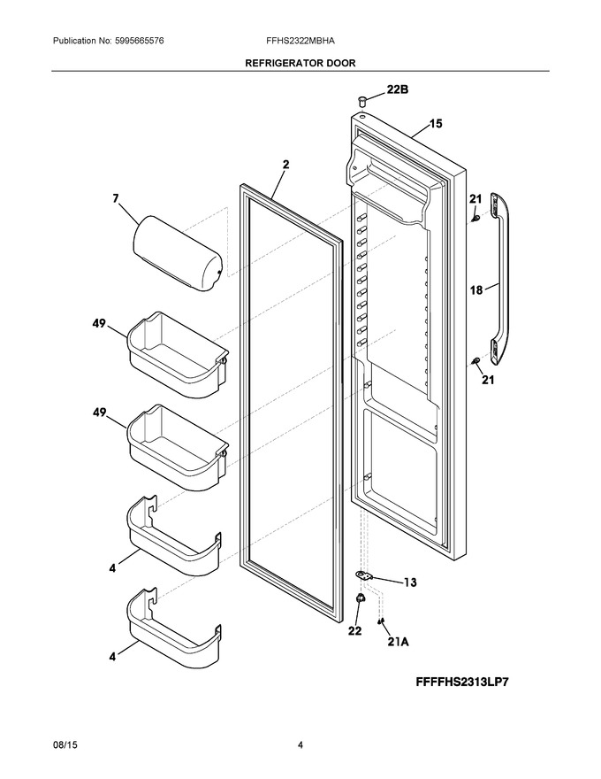 Diagram for FFHS2322MBHA