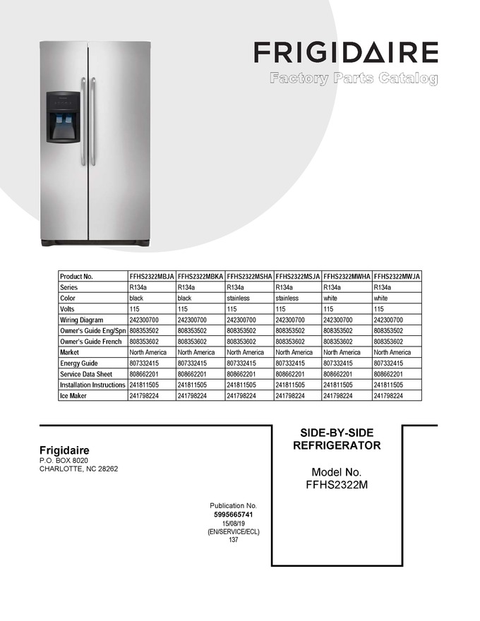 Diagram for FFHS2322MBJA