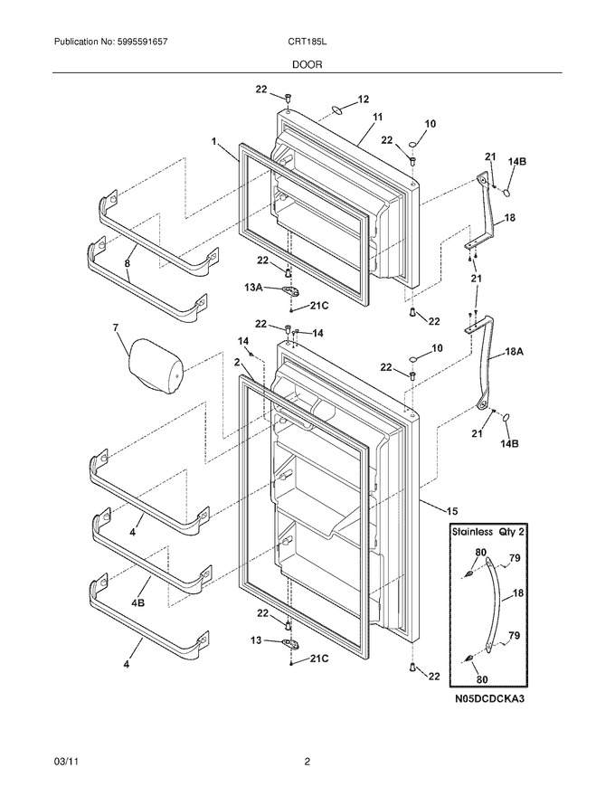 Diagram for CRT185LB4