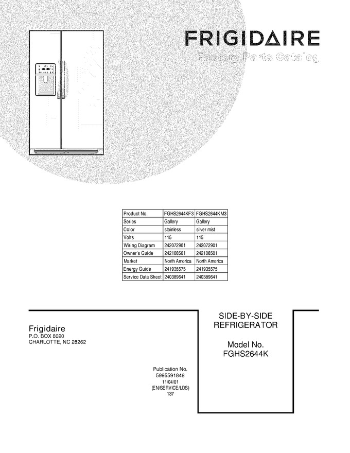 Diagram for FGHS2644KM3