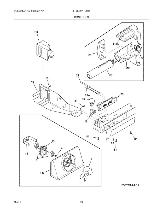 Diagram for FFHS2611LW2