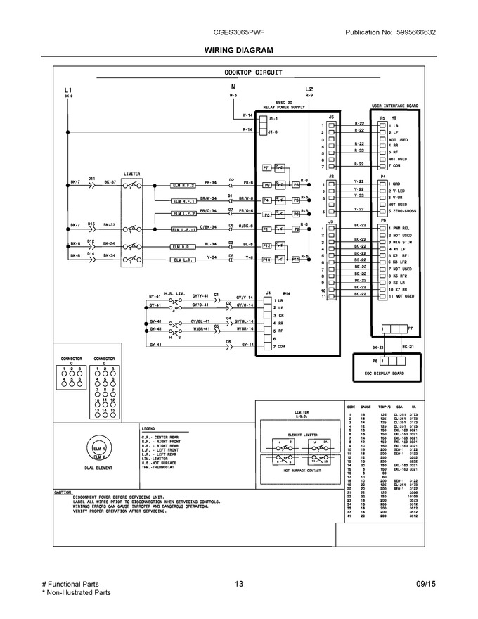 Diagram for CGES3065PWF