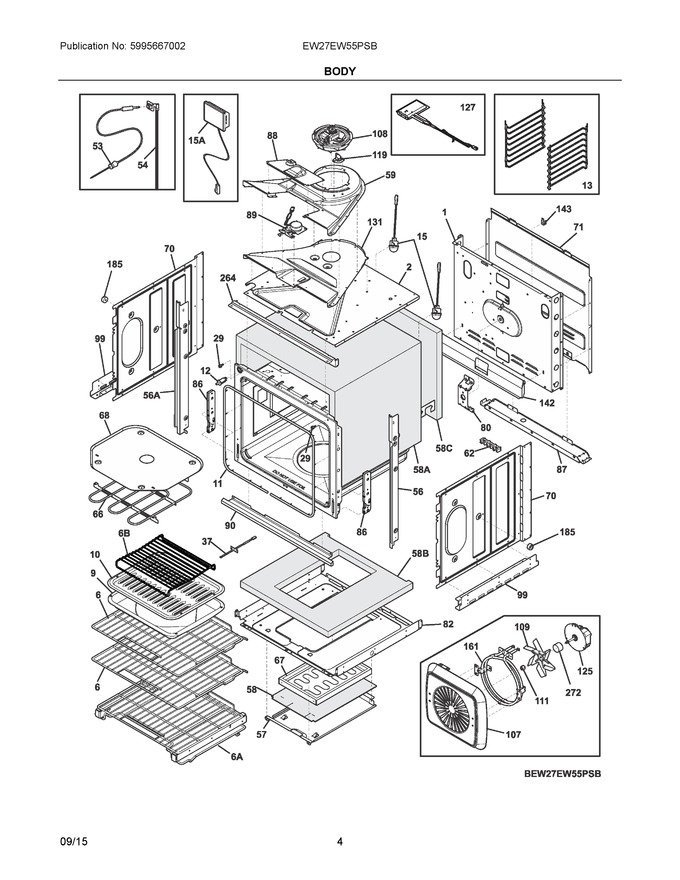 Diagram for EW27EW55PSB