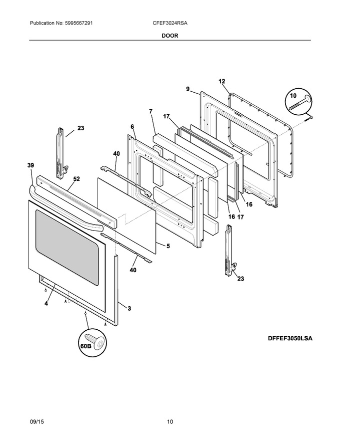 Diagram for CFEF3024RSA