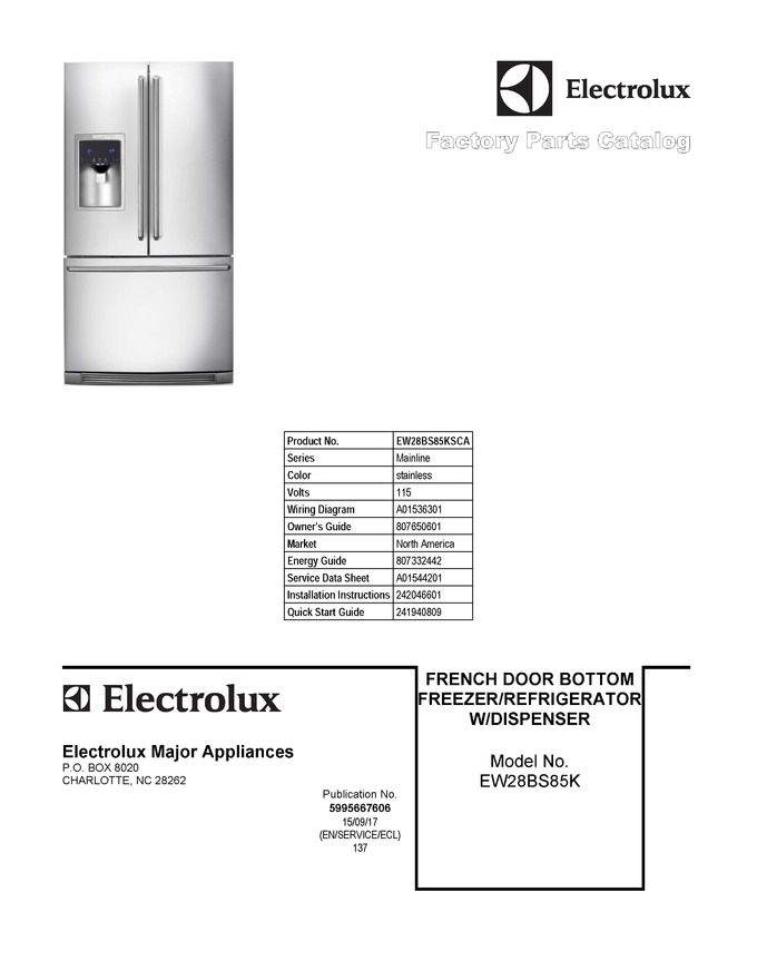 Diagram for EW28BS85KSCA