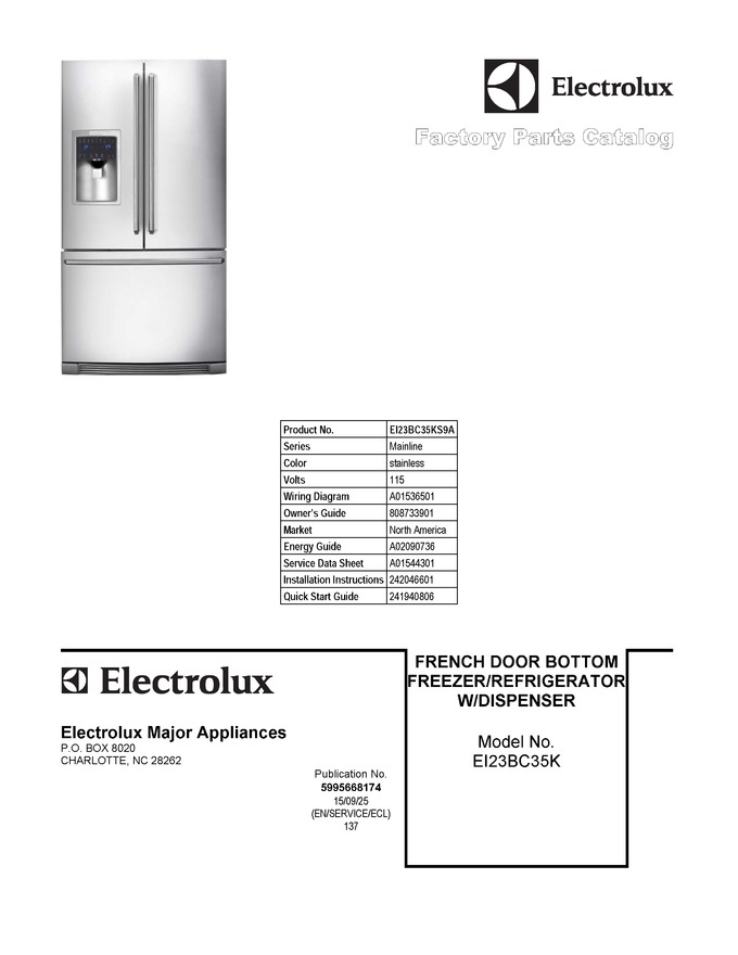 Diagram for EI23BC35KS9A