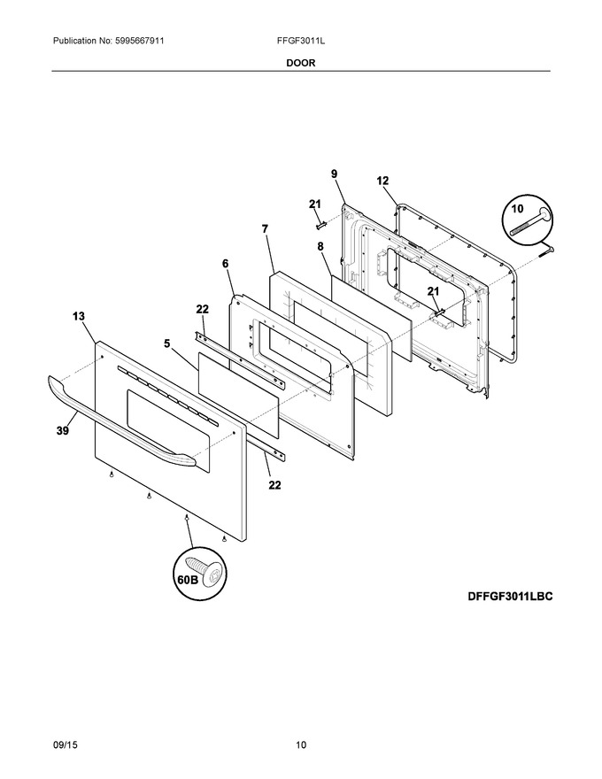 Diagram for FFGF3011LWE