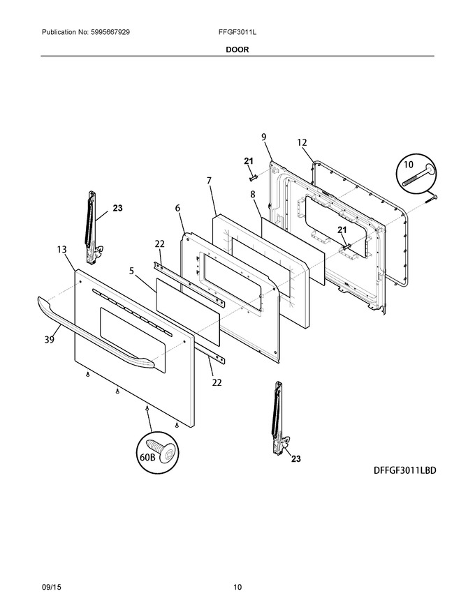 Diagram for FFGF3011LWF