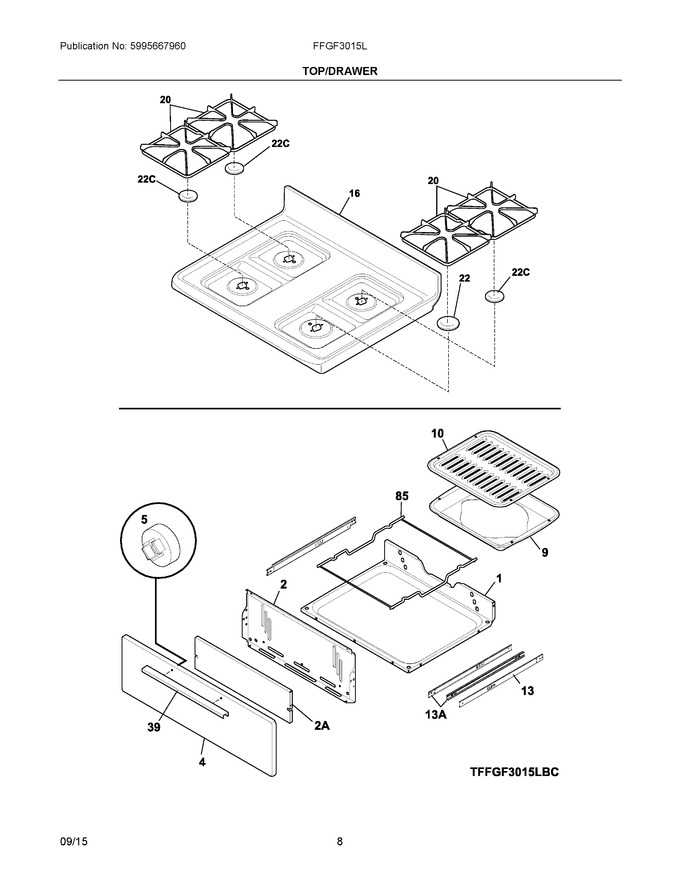 Diagram for FFGF3015LBF
