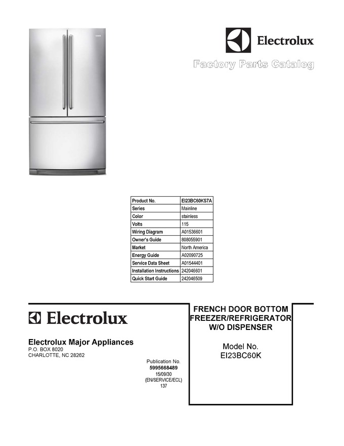 Diagram for EI23BC60KS7A