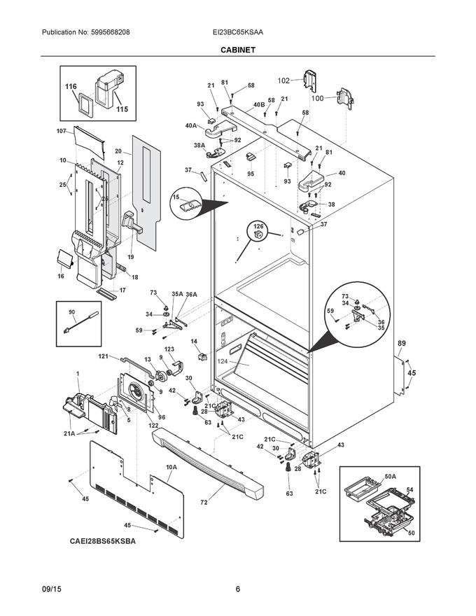 Diagram for EI23BC65KSAA