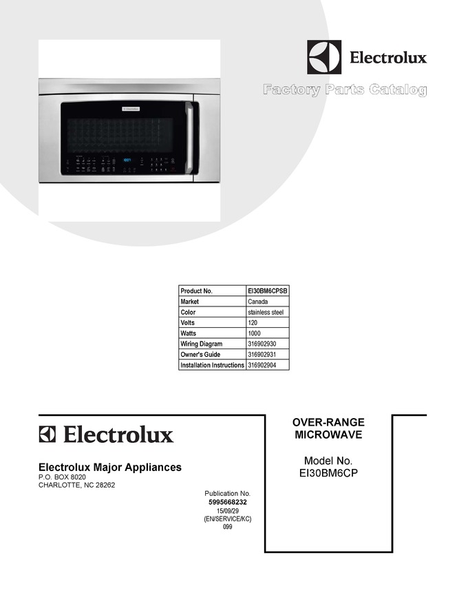 Diagram for EI30BM6CPSB