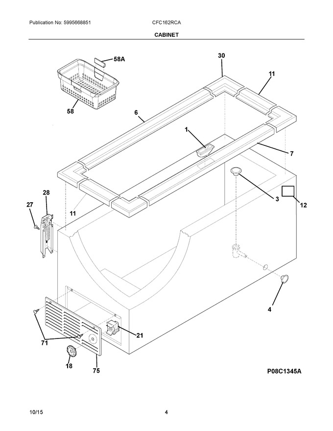 Diagram for CFC162RCA