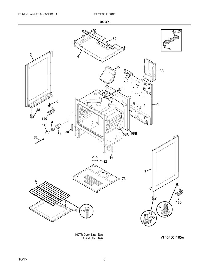 Diagram for FFGF3011RSB