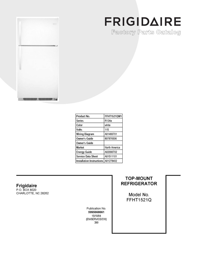 Diagram for FFHT1521QW1