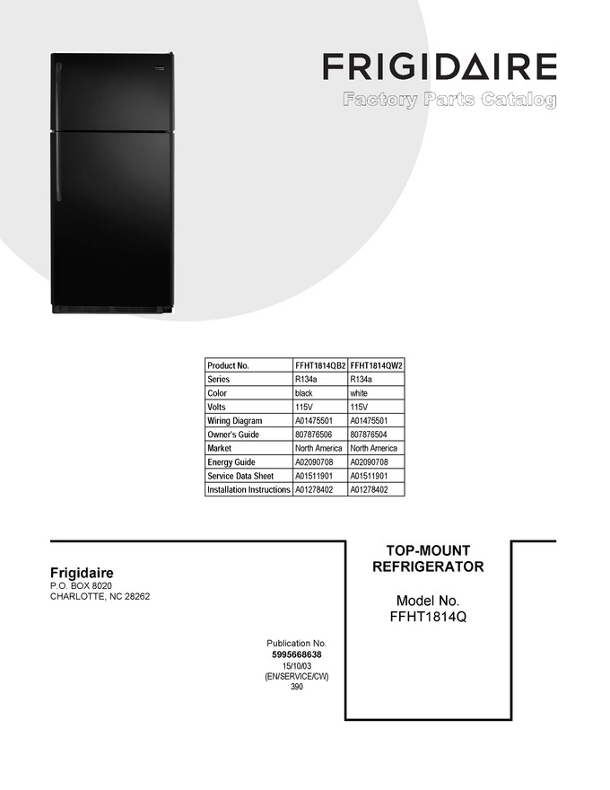 Diagram for FFHT1814QB2